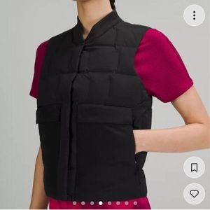 Lululemon LAB insulated Geo vest size 6